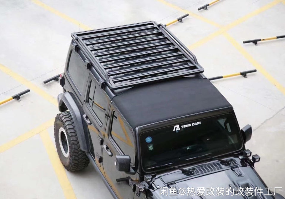 Aluminum alloy roof rack for Jeep Wrangler JL 