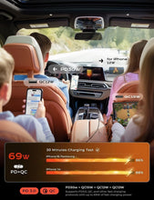 Load image into Gallery viewer, Retractable Car Charger, Mothers Day for Gifts, 69W USB C Car Accessories Adapter for iPhone 16 USBC Charger Fast Charging, Travel Essentials for Women Men, Road Trip Essentials for iPhone 16 15