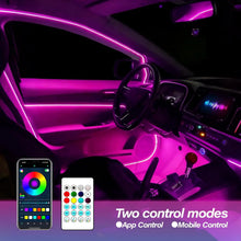 Load image into Gallery viewer, Padear Car Door Frame LED Light Strip 64 Colors Music Sync, APP Control USB Ambient Light Interior Accessory Suitable for Most Cars