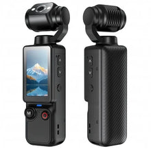 Load image into Gallery viewer, Vlogging Camera Mini Camcorder Portable Handheld Video Camera with 180° Rotating Lens Recording for Travel and Daily Moments