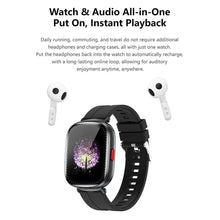Load image into Gallery viewer, AI Translation Smart Watch With TWS Earbuds 1.88 Inch Zinc Alloy Bluetooth Call Music Player Fitness Smartwatch For Android IOS