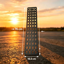 Load image into Gallery viewer, Multifunctional Aluminum Car Molle Expansion Board Offroad Roof Rack Tire Tailgate Camping Gear Mount Modification Accessory
