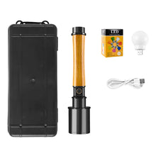 Load image into Gallery viewer, USB Rechargeable Flashlight Electric Display Home Outdoor Multi-function FlashlightAl6061 Outdoor Camping Accessories Practical