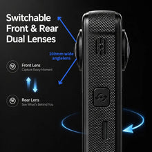 Load image into Gallery viewer, New Panoramic Action Camera Front & Rear Dual Lens 200° Wide‑Angle, 2.0 Inch Screen Handheld Vlog Cam Magnetic Lens Cover