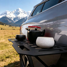 Load image into Gallery viewer, Car Door Magnetic Side Tray, Detachable Camping Table for SUV Offroad, Outdoor Portable Food Holder Rack for Picnic & Travel
