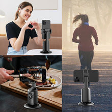 Load image into Gallery viewer, Auto Tracking Phone Holder Auto Face Tracking 360 Rotation Fast Face AI Shooting Selfie Stick Gimbal camera For Live Video