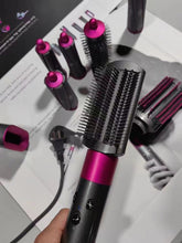 Load image into Gallery viewer, 8 In 1 lockigem Haartrockner Blattloser Hohler elektrischer Haartrockner Haushalt Anion Pflege Friseur High Power Salon Stille Schönheit Gesundheit