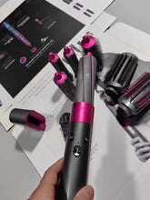 Load image into Gallery viewer, 8 In 1 lockigem Haartrockner Blattloser Hohler elektrischer Haartrockner Haushalt Anion Pflege Friseur High Power Salon Stille Schönheit Gesundheit