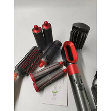 Load image into Gallery viewer, 8 In 1 lockigem Haartrockner Blattloser Hohler elektrischer Haartrockner Haushalt Anion Pflege Friseur High Power Salon Stille Schönheit Gesundheit