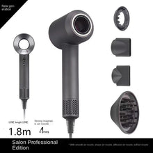 Load image into Gallery viewer, 5 In 1 Haar Trockner Blattlosen Hohl Elektrische Haar Trockner Haushalt Anion Pflege Friseur Hohe Power Salon Stumm Schönheit gesundheit