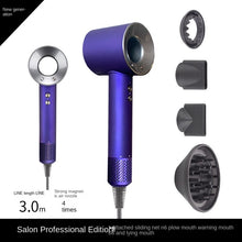 Load image into Gallery viewer, 5 In 1 Haar Trockner Blattlosen Hohl Elektrische Haar Trockner Haushalt Anion Pflege Friseur Hohe Power Salon Stumm Schönheit gesundheit