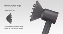 Load image into Gallery viewer, 5 In 1 Haar Trockner Blattlosen Hohl Elektrische Haar Trockner Haushalt Anion Pflege Friseur Hohe Power Salon Stumm Schönheit gesundheit
