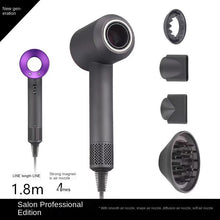 Load image into Gallery viewer, 5 In 1 Haar Trockner Blattlosen Hohl Elektrische Haar Trockner Haushalt Anion Pflege Friseur Hohe Power Salon Stumm Schönheit gesundheit