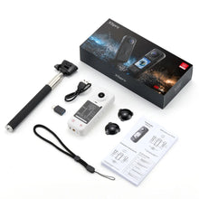 Load image into Gallery viewer, New Panoramic Action Camera Front &amp; Rear Dual Lens 200° Wide‑Angle, 2.0 Inch Screen Handheld Vlog Cam Magnetic Lens Cover
