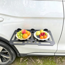 Load image into Gallery viewer, Car Door Magnetic Side Tray, Detachable Camping Table for SUV Offroad, Outdoor Portable Food Holder Rack for Picnic &amp; Travel
