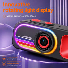Load image into Gallery viewer, 1080P HD Mini Thumb Camera Rotating RGB Light Portable Keychain Pendant Camera Digital Video Photo Camcorder OTG For Travel
