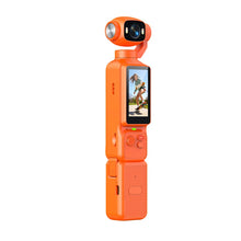 Load image into Gallery viewer, Portable 4K Handheld Vlog Camera Built‑in Gimbal Stabilizer Rotatable Screen Camcorder For Travel Shooting
