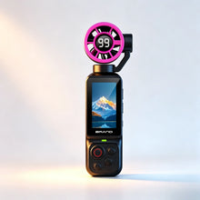 Load image into Gallery viewer, Latest New 1080P Handheld Fan Gimbal Camera, 180° Rotatable HD Vlog Camera with Cooling Fan, 2000mAh Portable Action Cam
