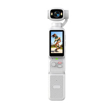 Load image into Gallery viewer, Portable 4K Handheld Vlog Camera Built‑in Gimbal Stabilizer Rotatable Screen Camcorder For Travel Shooting
