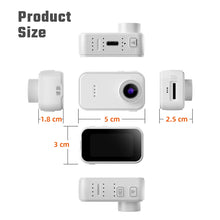 Load image into Gallery viewer, Mini 1080P Sports Action Camera 1.47" IPS Screen Portable Video Recorder for Motorcycle Cycling Outdoor Vlogging
