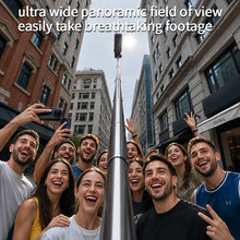 Load image into Gallery viewer, New Panoramic Action Camera Front &amp; Rear Dual Lens 200° Wide‑Angle, 2.0 Inch Screen Handheld Vlog Cam Magnetic Lens Cover
