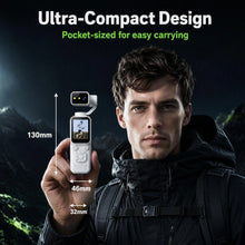 Load image into Gallery viewer, Action Camera 1080P HD Handheld Gimbal 1.4" IPS Screen Pocket Vlog Camcorder 110 Mins Recording Mini DV with Light for Sports
