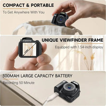 Load image into Gallery viewer, New 4K Digital Camera 64MP Mini Portable Video Camcorder 1.54 Inch Screen Children Toy Camera Birthday Gift for Boys Girls
