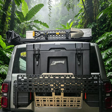 Load image into Gallery viewer, Multifunctional Aluminum Car Molle Expansion Board Offroad Roof Rack Tire Tailgate Camping Gear Mount Modification Accessory
