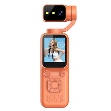Load image into Gallery viewer, Action Camera 1080P HD Handheld Gimbal 1.4" IPS Screen Pocket Vlog Camcorder 110 Mins Recording Mini DV with Light for Sports
