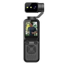 Load image into Gallery viewer, Action Camera 1080P HD Handheld Gimbal 1.4" IPS Screen Pocket Vlog Camcorder 110 Mins Recording Mini DV with Light for Sports
