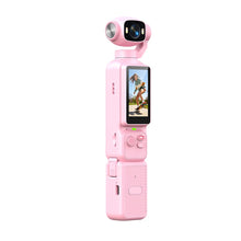 Load image into Gallery viewer, Portable 4K Handheld Vlog Camera Built‑in Gimbal Stabilizer Rotatable Screen Camcorder For Travel Shooting
